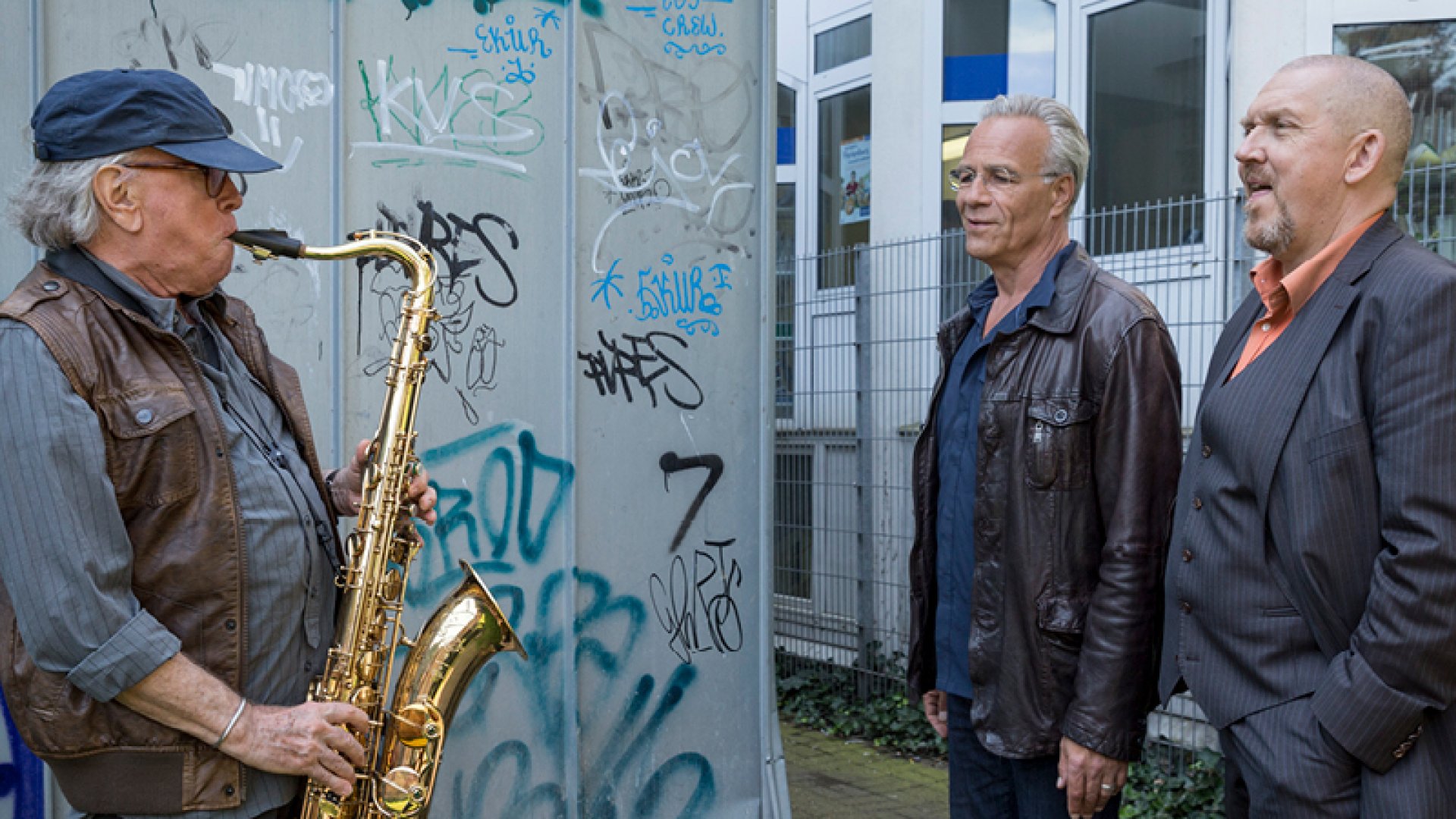 Filmkomponist und Schöpfer der Tatort-Melodie Klaus Doldinger tritt in Köln-Tatort auf