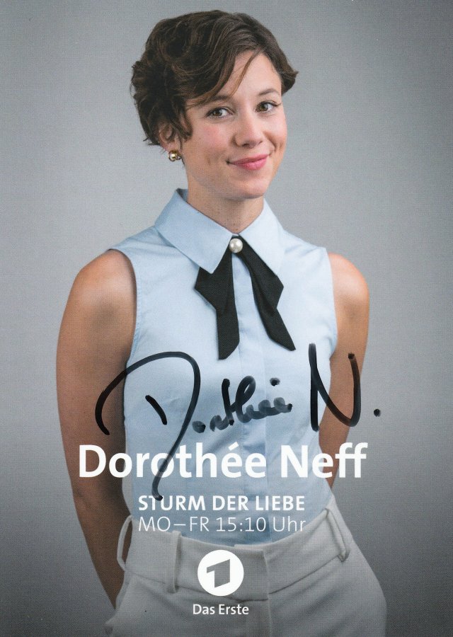 Sturm der Liebe Autogrammkarte 6