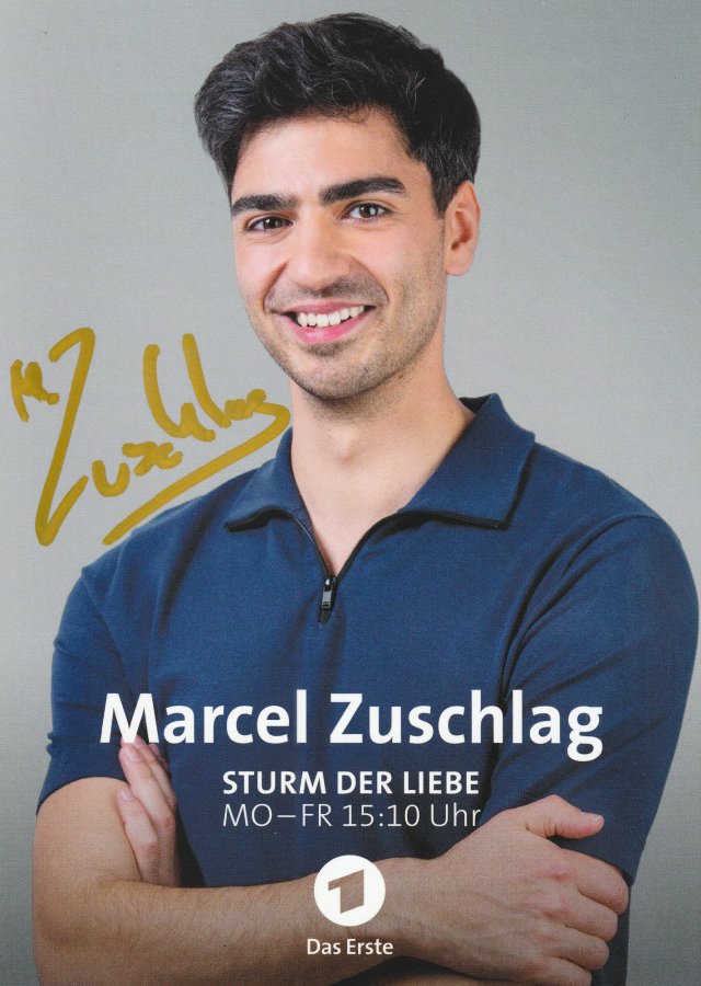 Sturm der Liebe Autogrammkarte 7