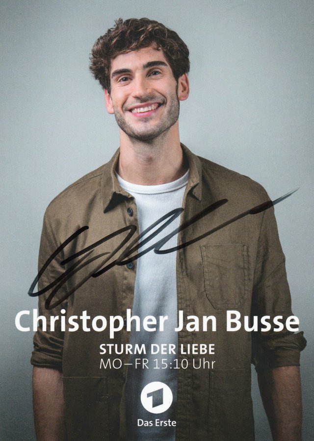 Strum-Autogrammkarten 10