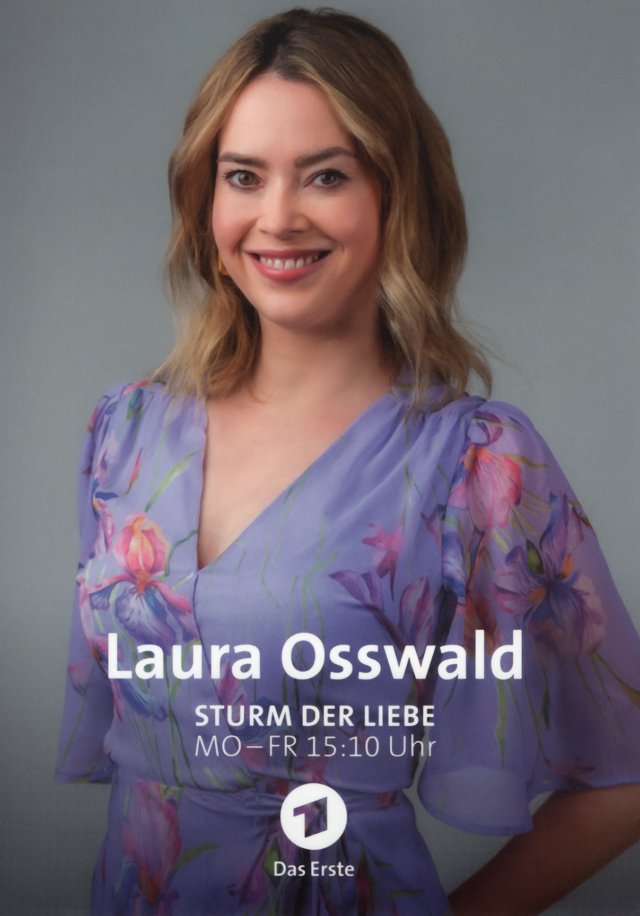 Autogrammkarte Laura Osswald